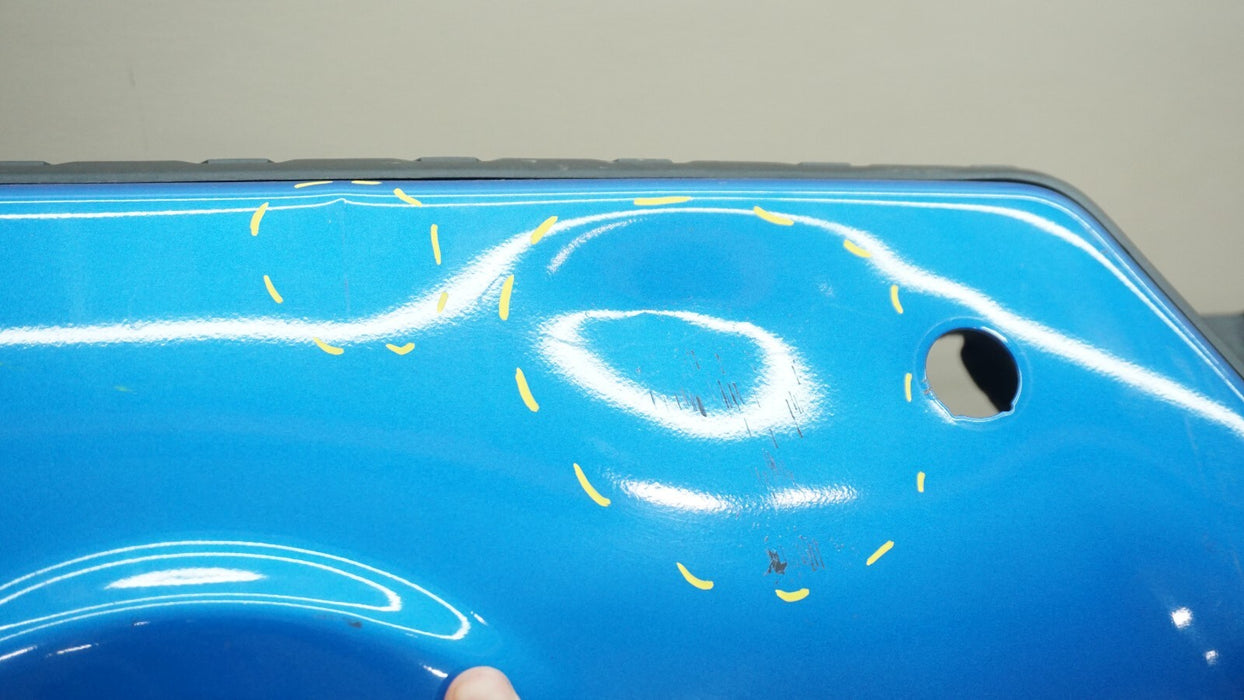 2009-2021 DODGE RAM 1500 REAR BUMPER COVER BLUE 68049779AB OEM