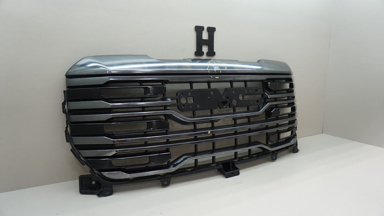 2022-2023 GMC SIERRA 1500 FRONT CENTER RADIATOR GRILLE OEM 84878064