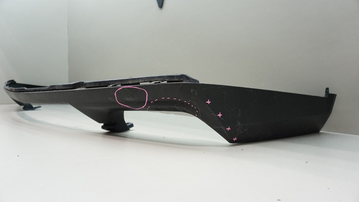 2021-2022 ACURA MDX REAR LOWER VALANCE BUMPER COVER OEM 71510-TYA