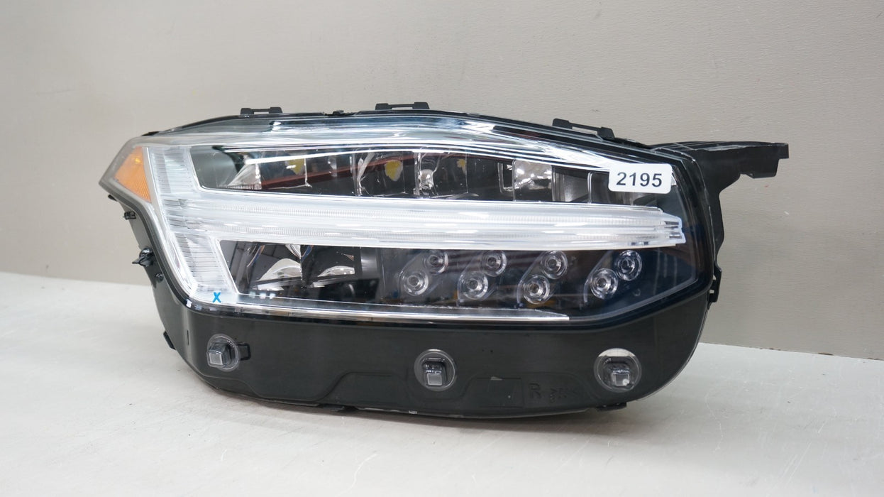 2018-2024 VOLVO XC90 FRONT RIGHT PASSENGER SIDE LED HEADLIGHT OEM 32228687