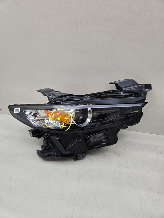 2019-2023 MAZDA 3 RIGHT PASSENGER SIDE NON-ADAPTIVE LED HEADLIGHT LAMP OEM