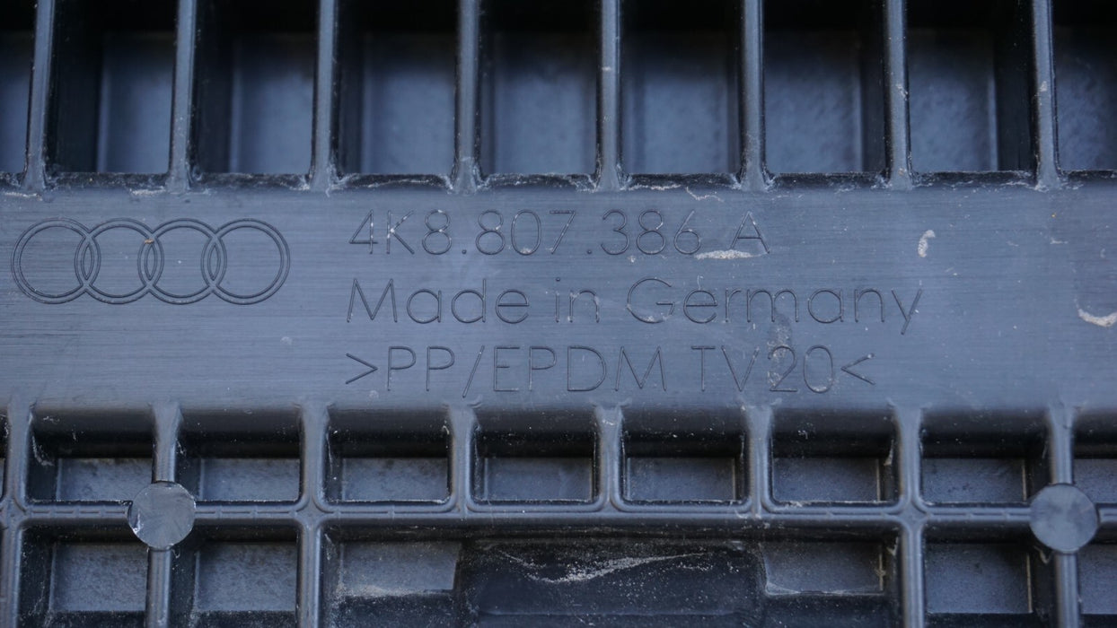2019-2020 AUDI A7 SPORTBACK S-LINE REAR BUMPER COVER PANEL PLASTIC OEM 19 20