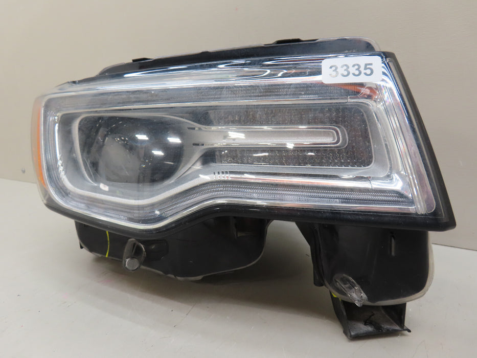 2017 2018 JEEP GRAND CHEROKEE FRONT RIGHT PASSENGER SIDE HEADLIGHT HID XENON OEM