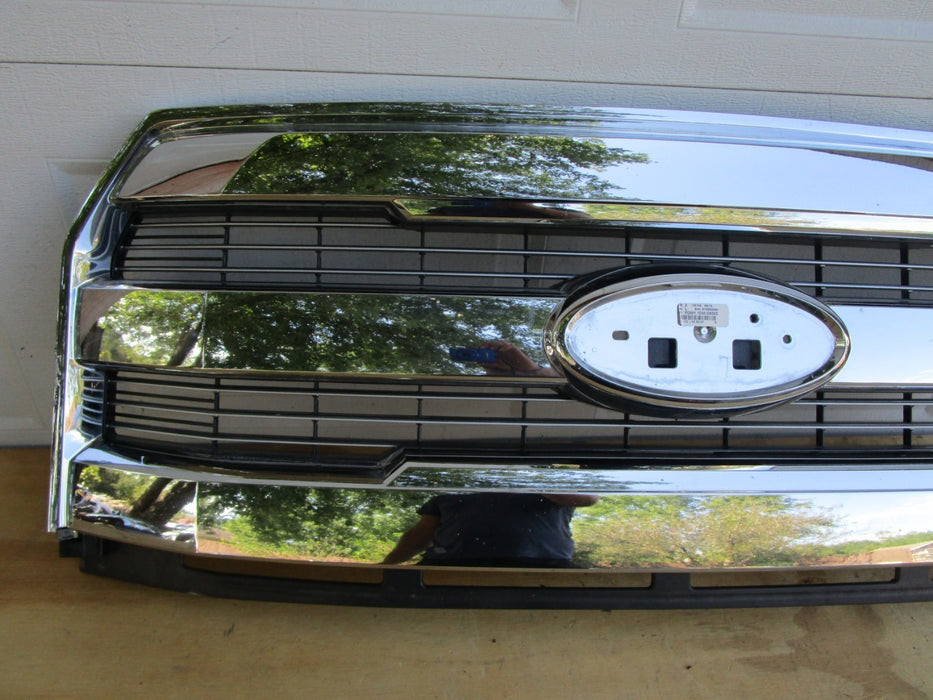 15 16 17 FORD F-150 LARIAT FRONT CHROME GRILL GRILLE OEM