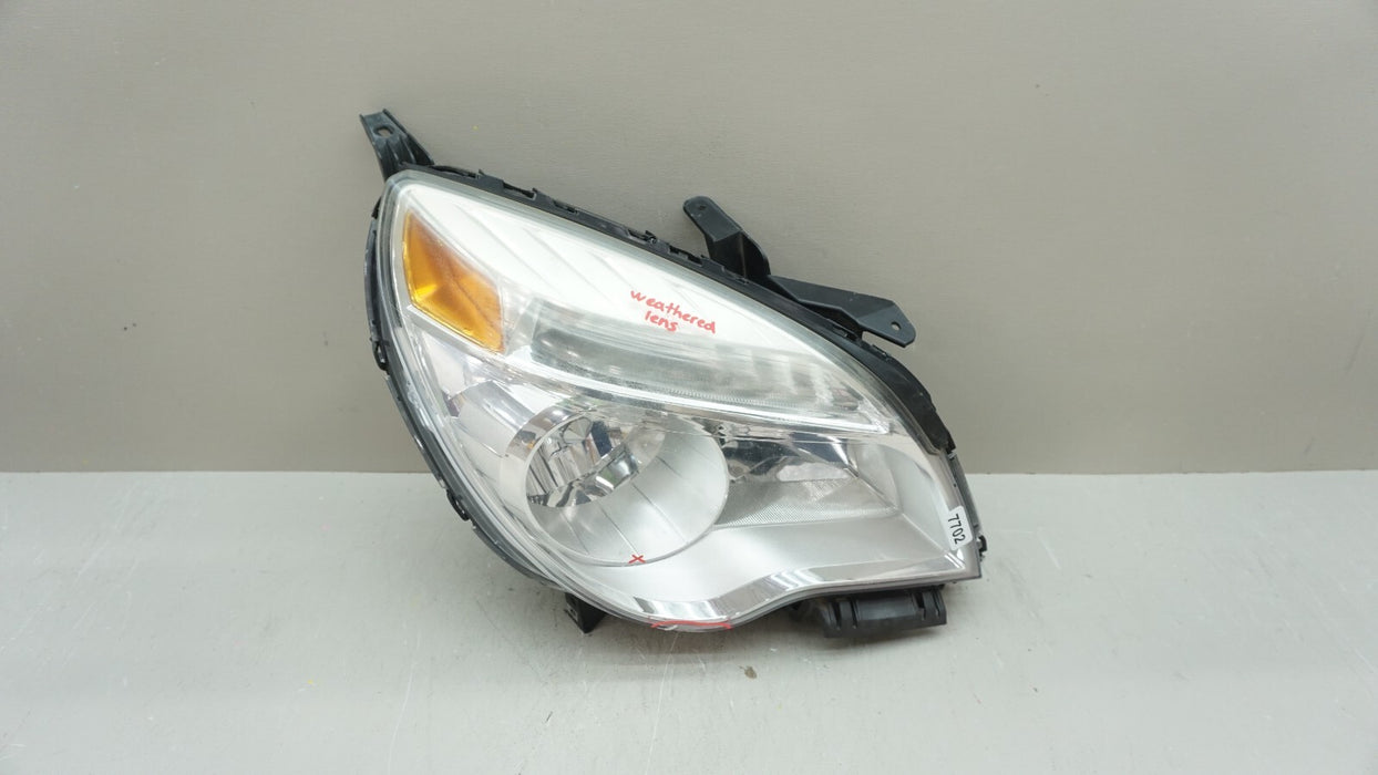 2010-2015 CHEVROLET EQUINOX FRONT RH RIGHT PASSENGER SIDE HALOGEN HEADLIGHT OEM