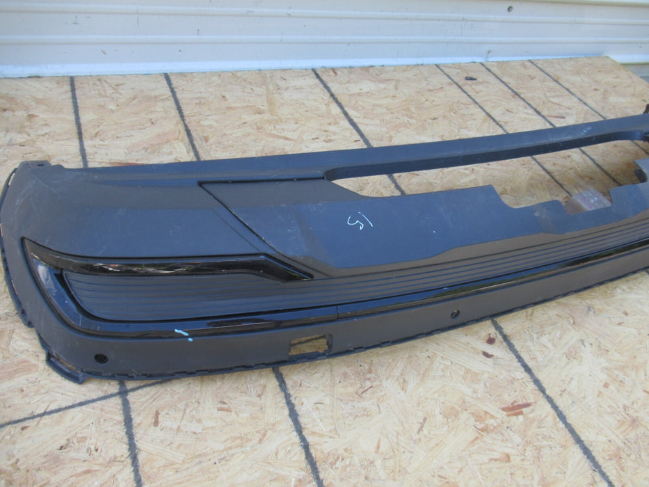 2017-2019 AUDI Q7 REAR LOWER BUMPER COVER VALANCE DIFFUSER OEM