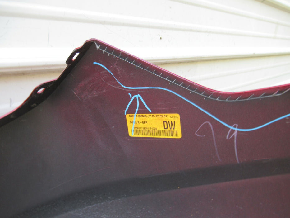 2020-2021 HYUNDAI SONATA REAR BUMPER COVER PANEL FACTORY PLASTIC 20 21 OEM