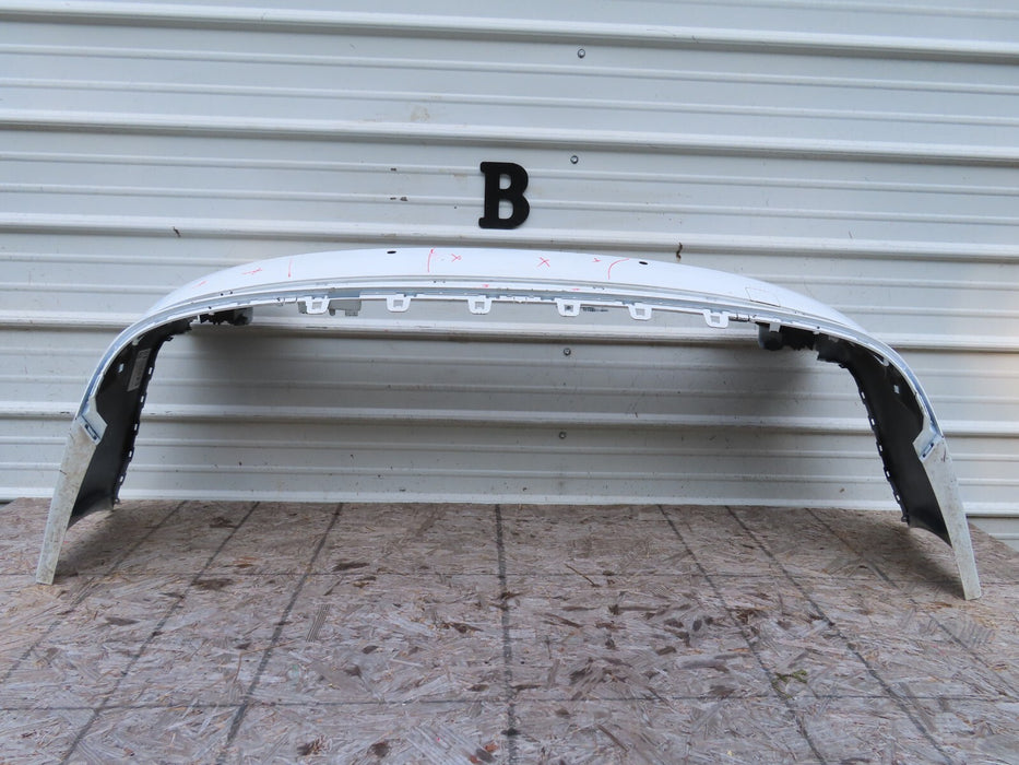 2017-2018 AUDI A4 S-LINE SEDAN REAR BUMPER COVER W/ SENSOR HOLE OEM 8W5807511J