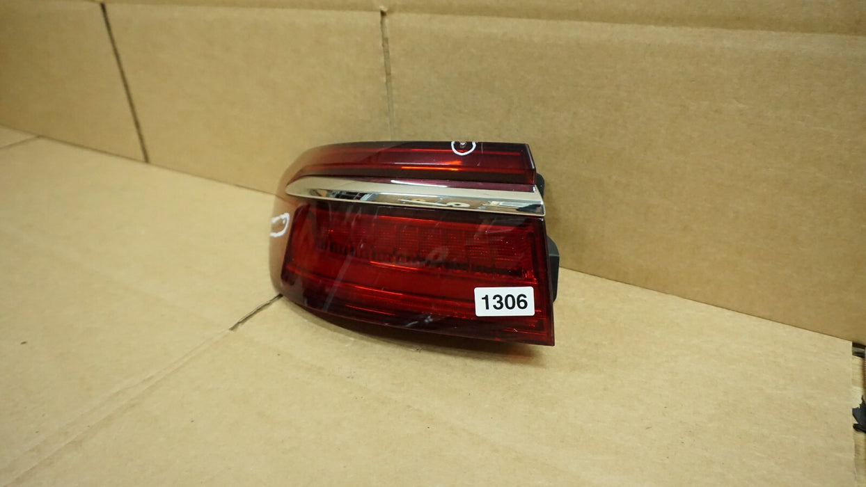 2019-2020 AUDI A8 S8 REAR LEFT DRIVER SIDE OUTER TAIL LIGHT BRAKE STOP LAMP OEM
