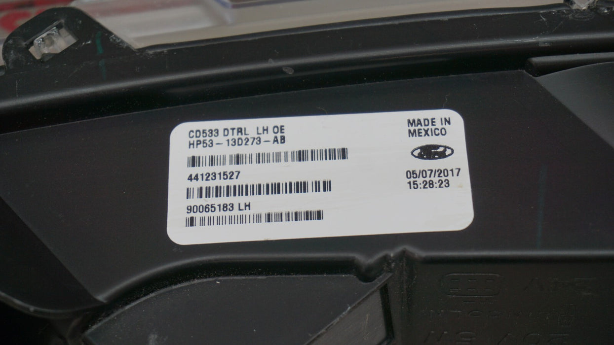 2017-2020 LINCOLN MKZ LEFT DRIVER SIDE FOG LIGHT FOGLAMP OEM HP53-13D273-AB