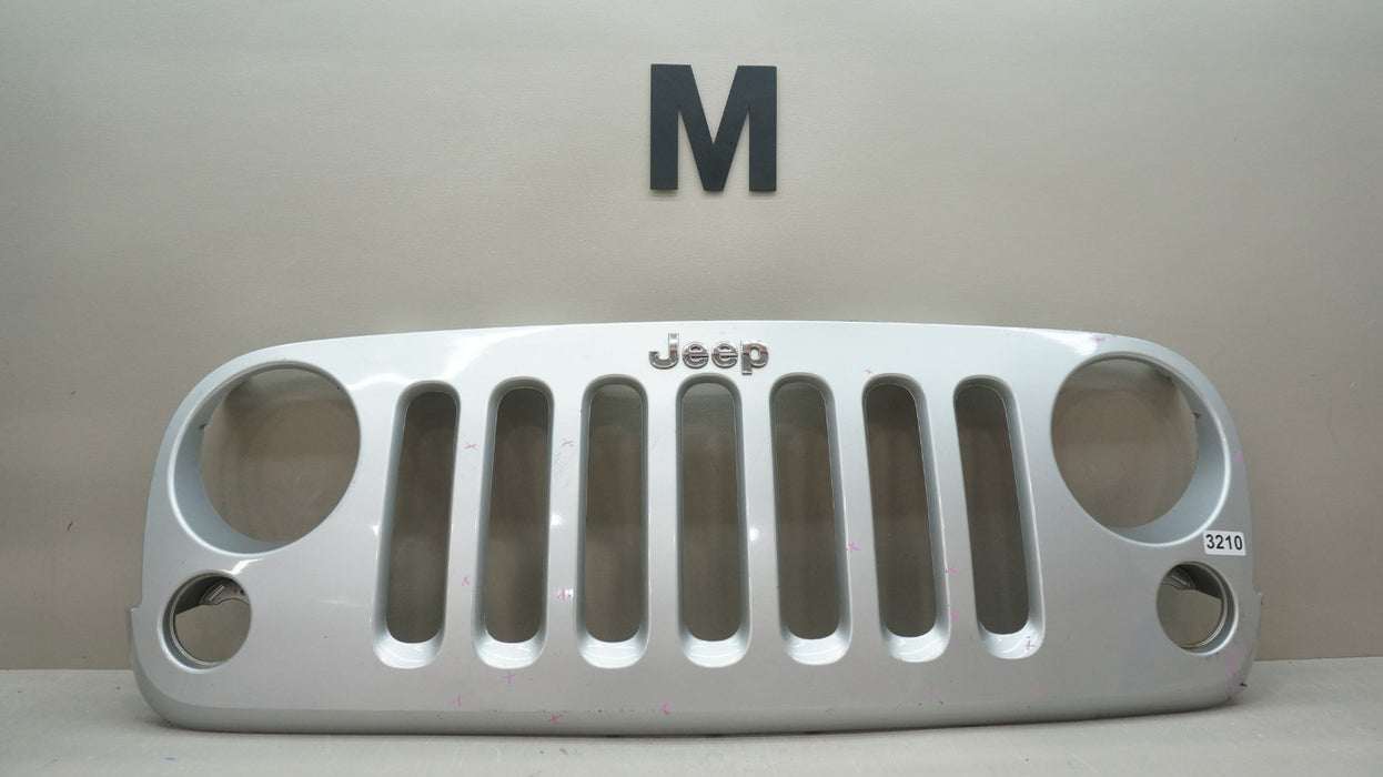 2007-2018 JEEP WRANGLER FRONT GRILLE OEM 1BM91TRM