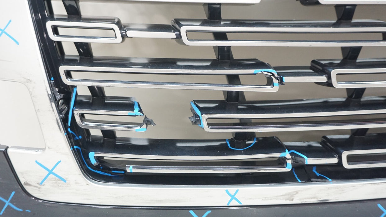 2022-2025 RANGE ROVER L460 FRONT UPPER BUMPER GRILLE OEM M8E2-8200-A