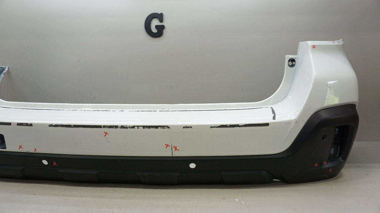 2018-2019 SUBARU OUTBACK REAR BUMPER COVER PANEL W/ SENSOR HOLE OEM 57704AL18A