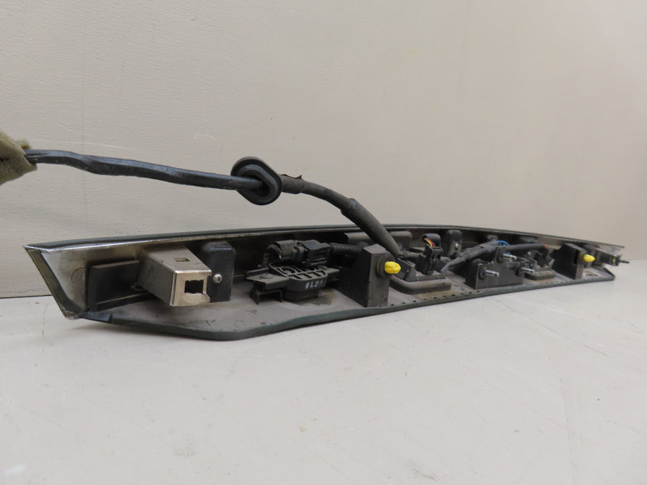 2014-2018 ACURA MDX TRUNK LID HANDLE LICENSE PLATE TRIM CAMERA OEM 7890-TZ5-A010