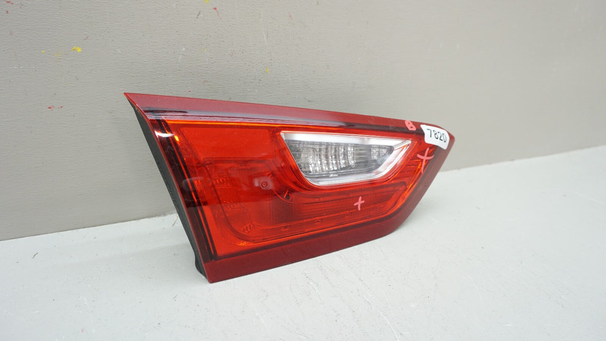 2016-2018 CHEVROLET MALIBU REAR LH LEFT DRIVER SIDE INNER TAIL LIGHT OEM
