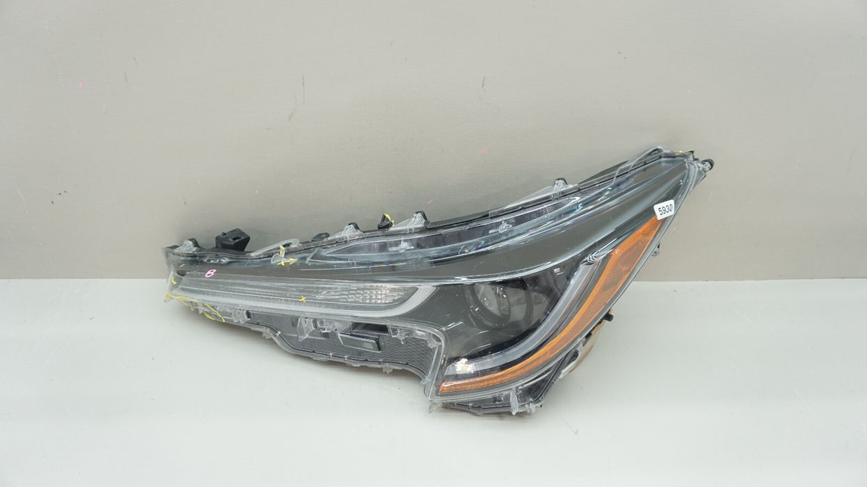 2020-2022 TOYOTA COROLLA FRONT LH LEFT DRIVER SIDE HEADLIGHT OEM