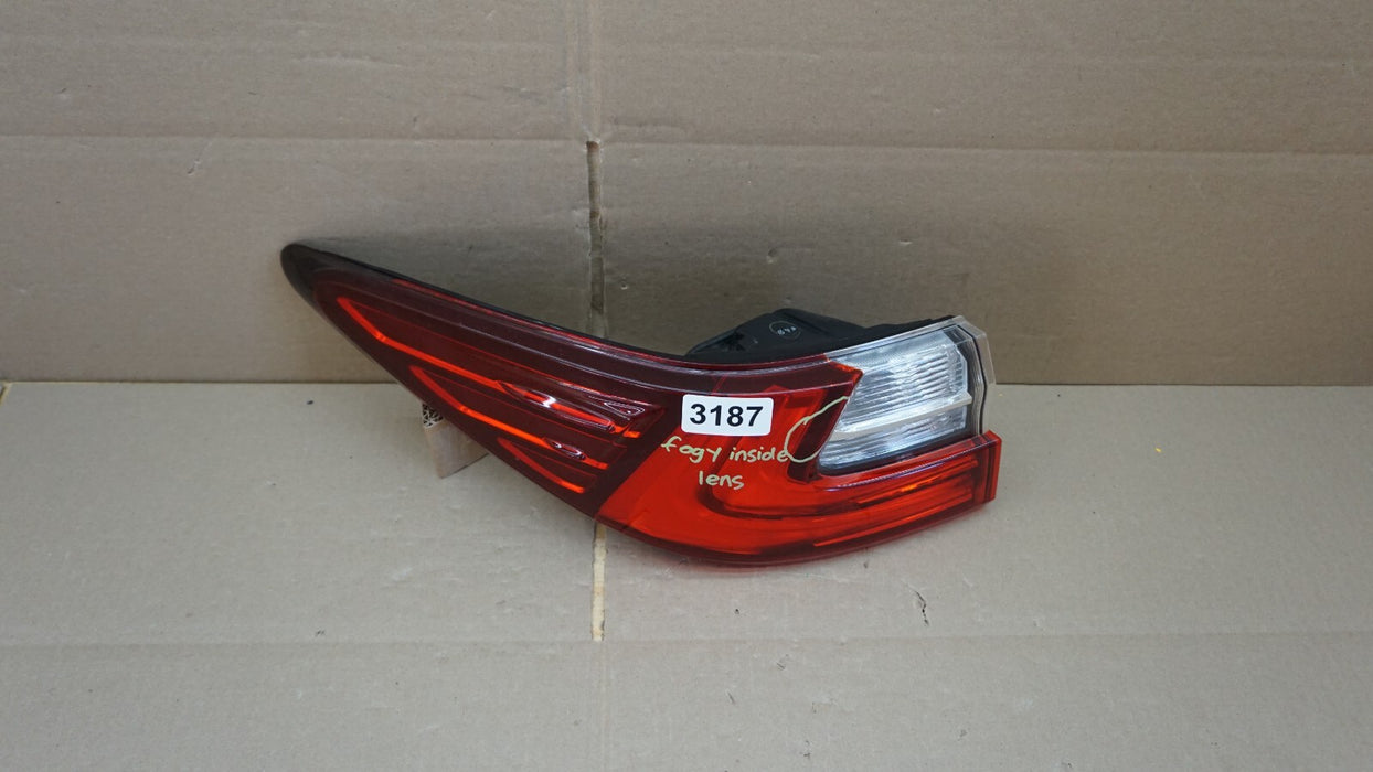 2016-2018 LEXUS ES350 REAR LEFT DRIVER SIDE TAIL LIGHT LED LAMP OEM 16 17 18