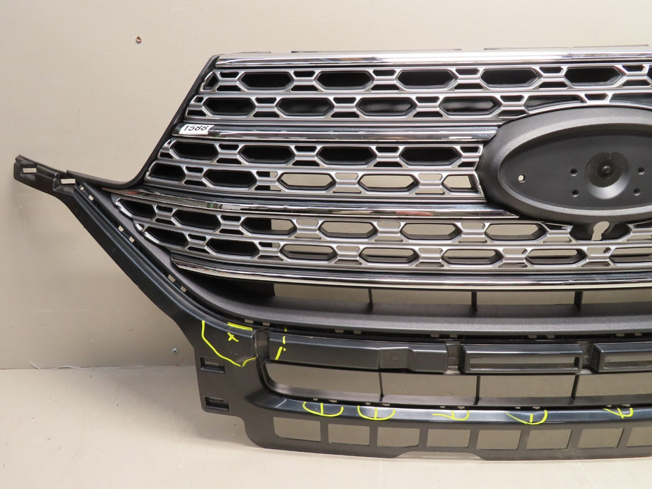 2020 2021 2022 FORD EXPLORER FRONT UPPER GRILLE OEM