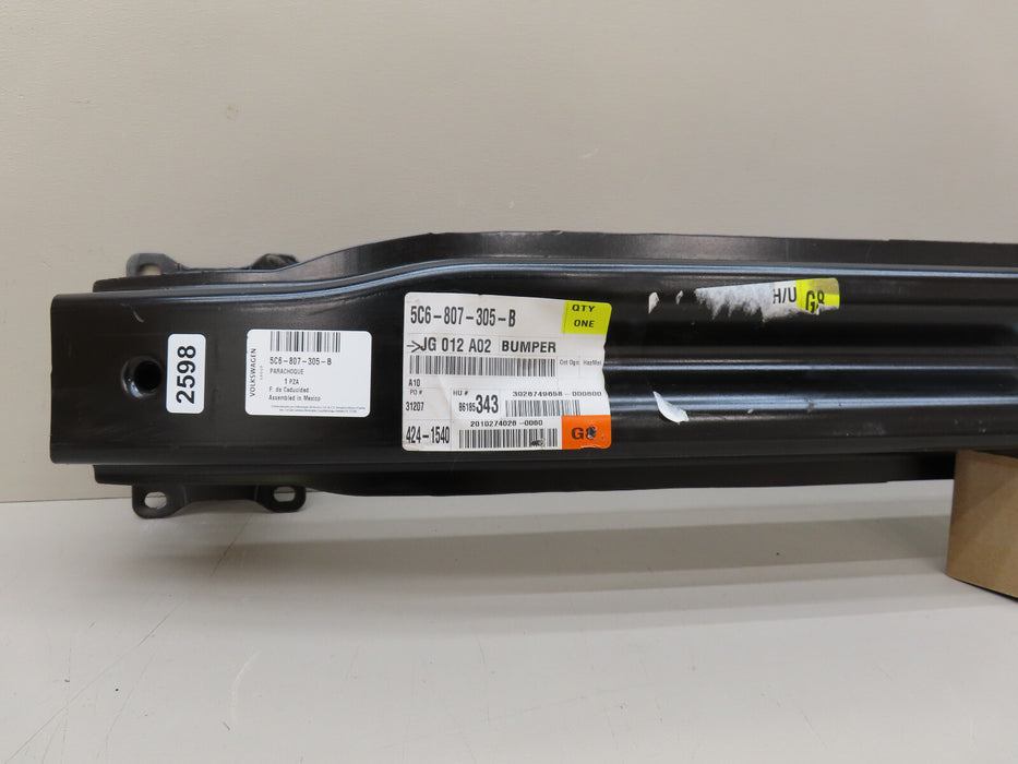 2011-2018 VOLKSWAGEN JETTA REAR REINFORCEMENT IMPACT BAR OEM 5C6807305B