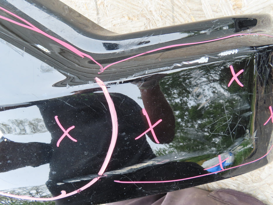 2019-2022 GMC SIERRA 1500 FRONT METAL BUMPER BLACK OEM