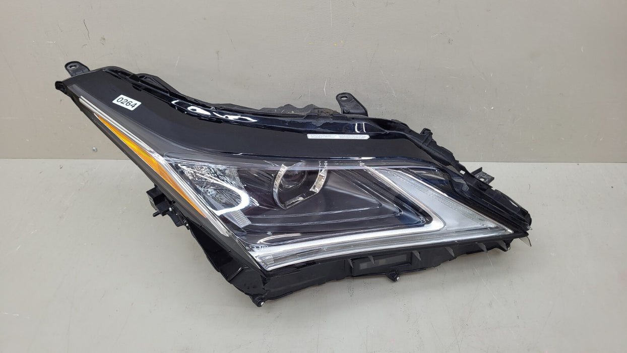 2016 2017 2018 2019 Lexus RX350 RX450h Right RH Passenger Side LED Headlight OEM