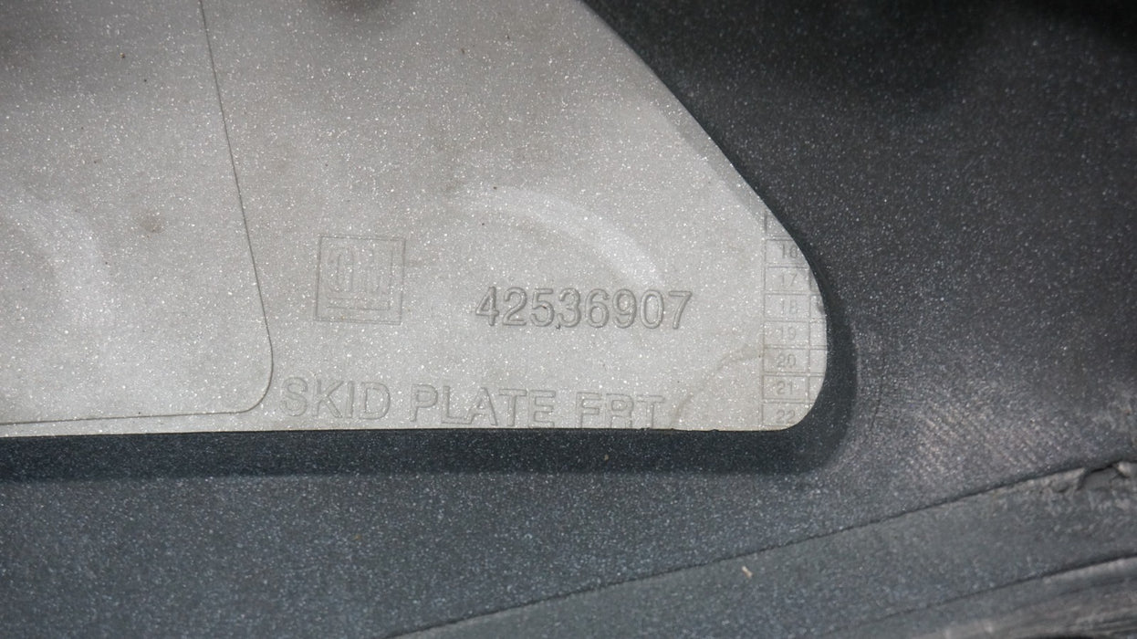 2017-2022 BUICK ENCORE FRONT LOWER BUMPER VALANCE PANEL OEM 42536907