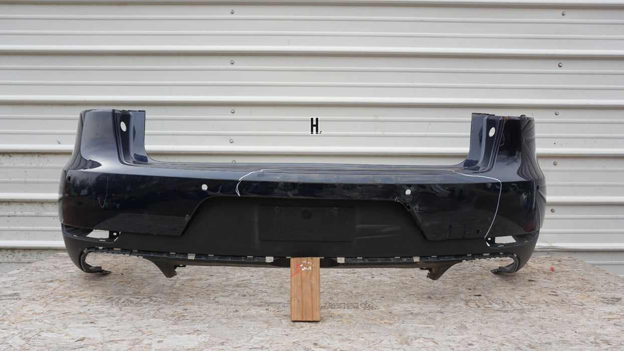 2015-2018 PORSCHE MACAN REAR BUMPER COVER PANEL W/ VALANCE 95B807421L OEM