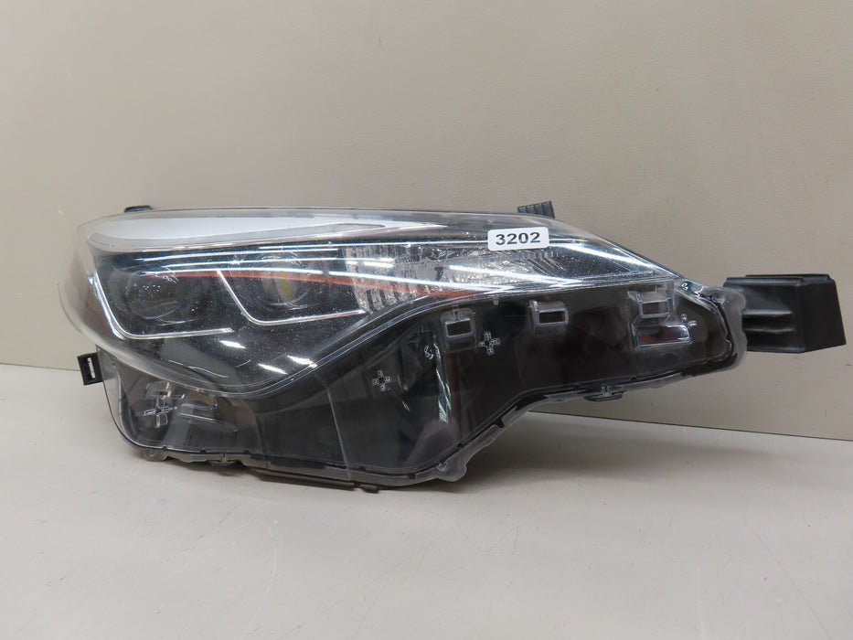 2017 2018 2019 TOYOTA COROLLA FRONT RIGHT PASSENGER SIDE HEADLIGHT OEM
