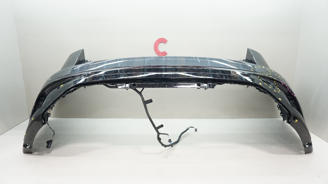 2021-2023 JAGUAR F PACE REAR BUMPER COVER W HARNESS OEM MK83-17D781-AAW