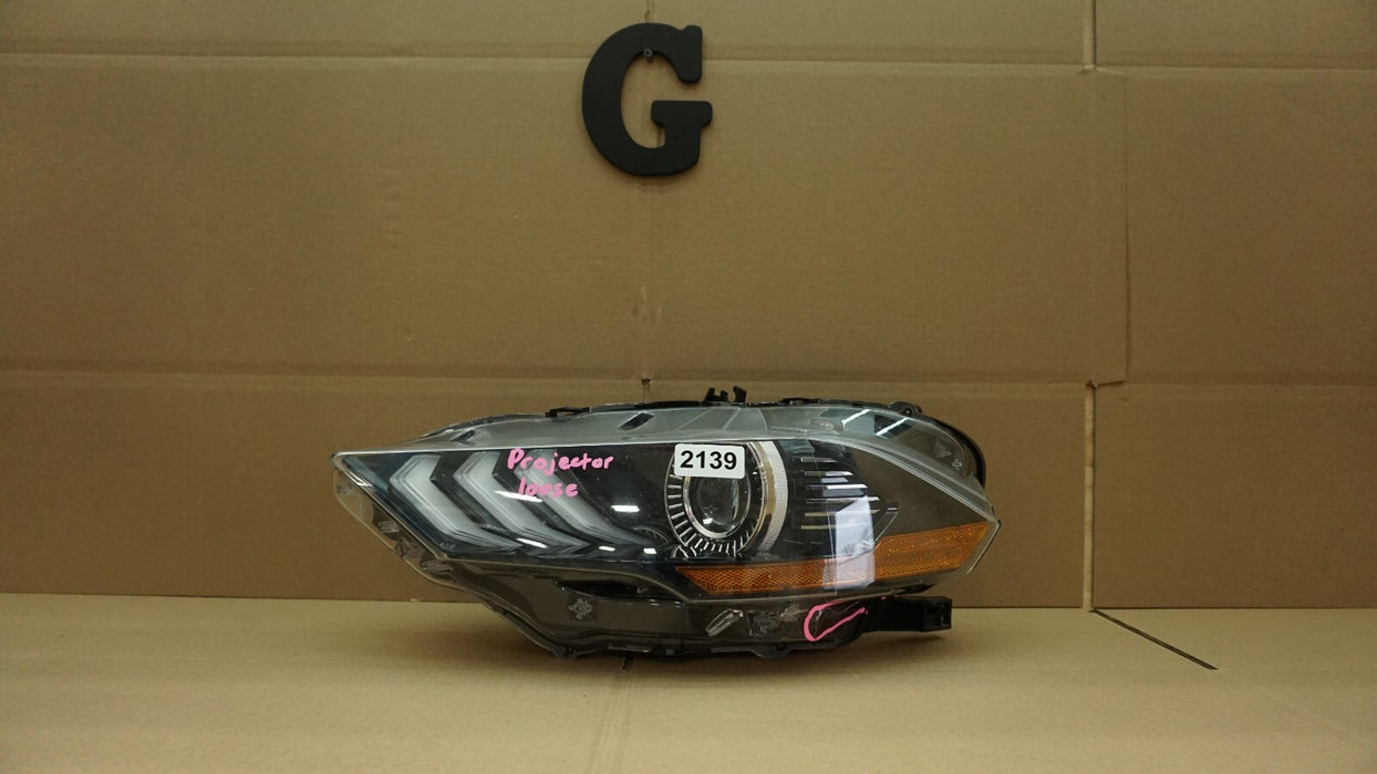 2018-2021 FORD MUSTANG FRONT LEFT DRIVER SIDE HEADLIGHT LED OEM 18 19 20 21