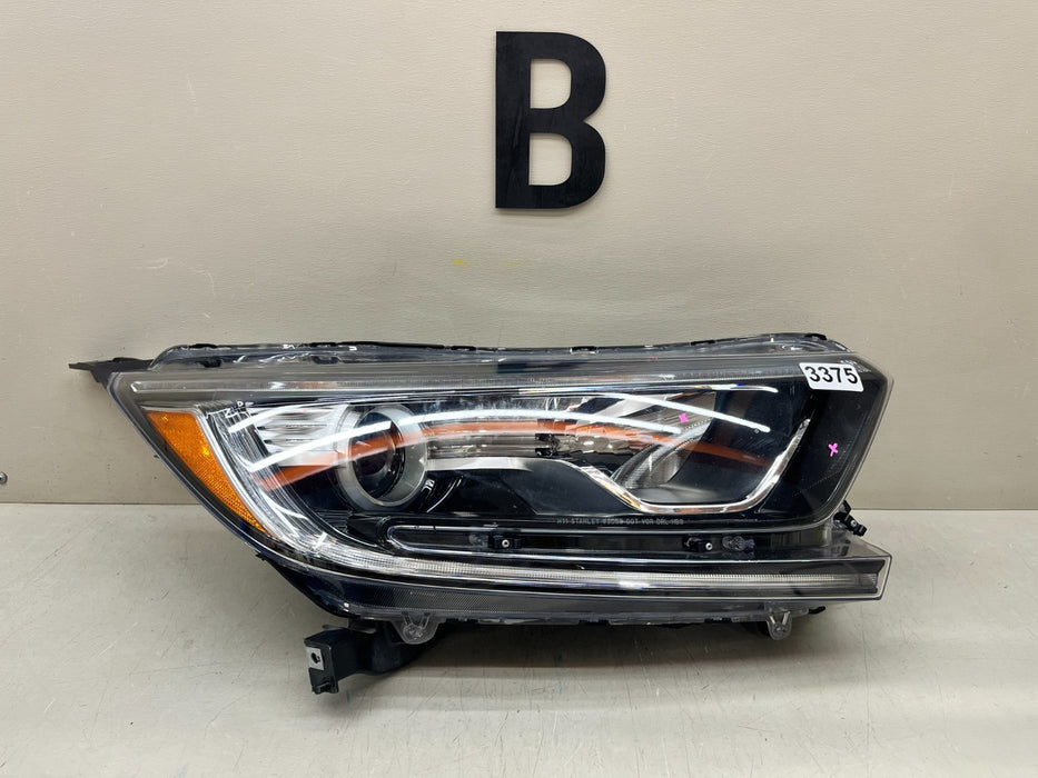 2017-2022 HONDA CR-V RIGHT PASSENGER HALOGEN HEADLIGHT HEADLAMP OEM RH