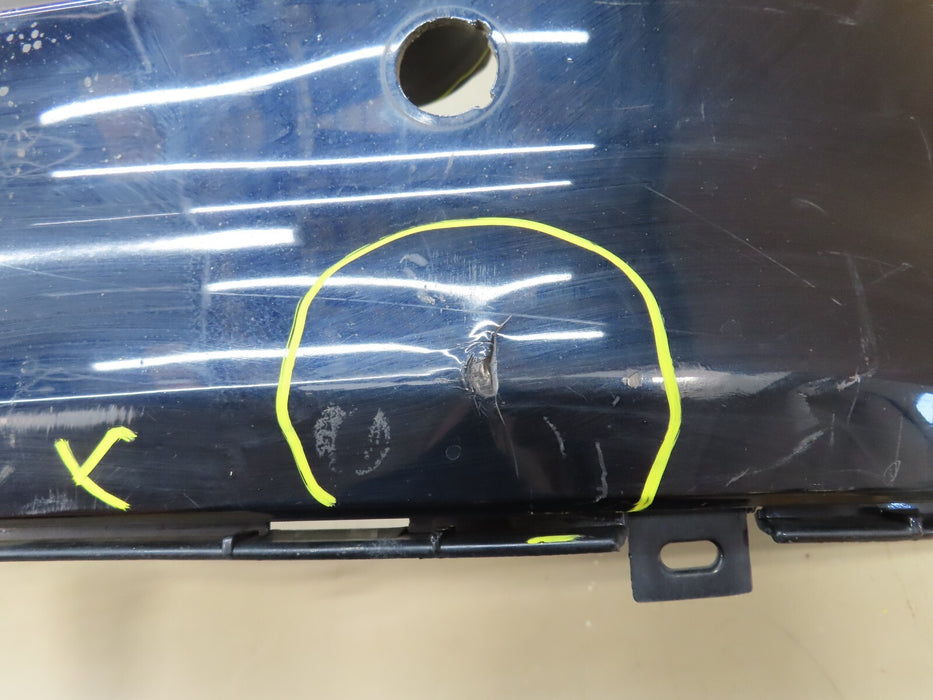 2007-2010 FORD EDGE SUV REAR BUMPER COVER PANEL W/ SENSOR HOLE OEM 7T43-17F001