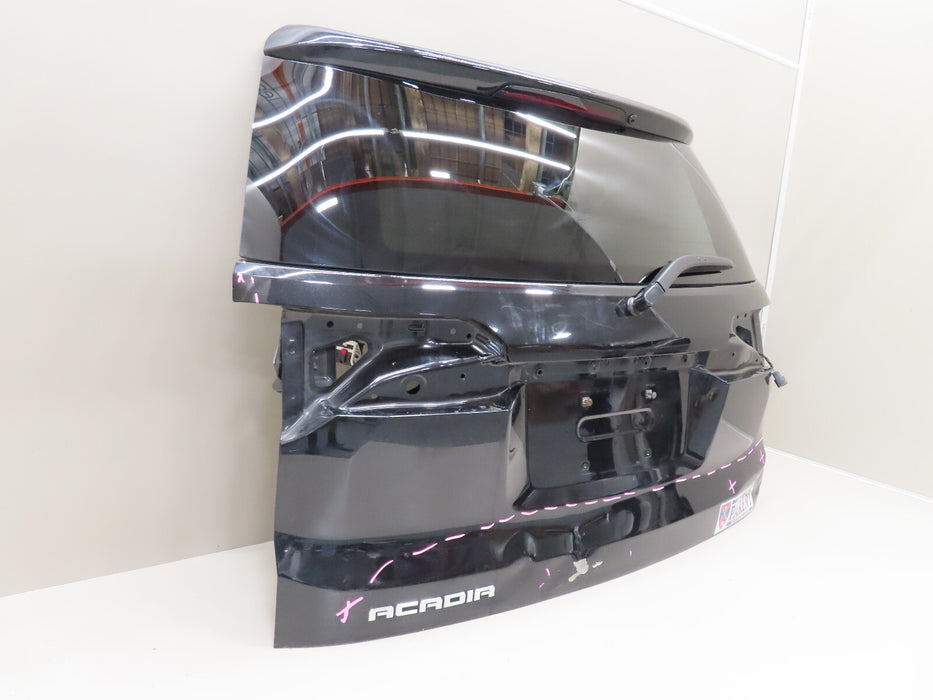 2017-2020 GMC ACADIA REAR TAILGATE LIFT GATE W/ ACCESSORIES OEM SHELL