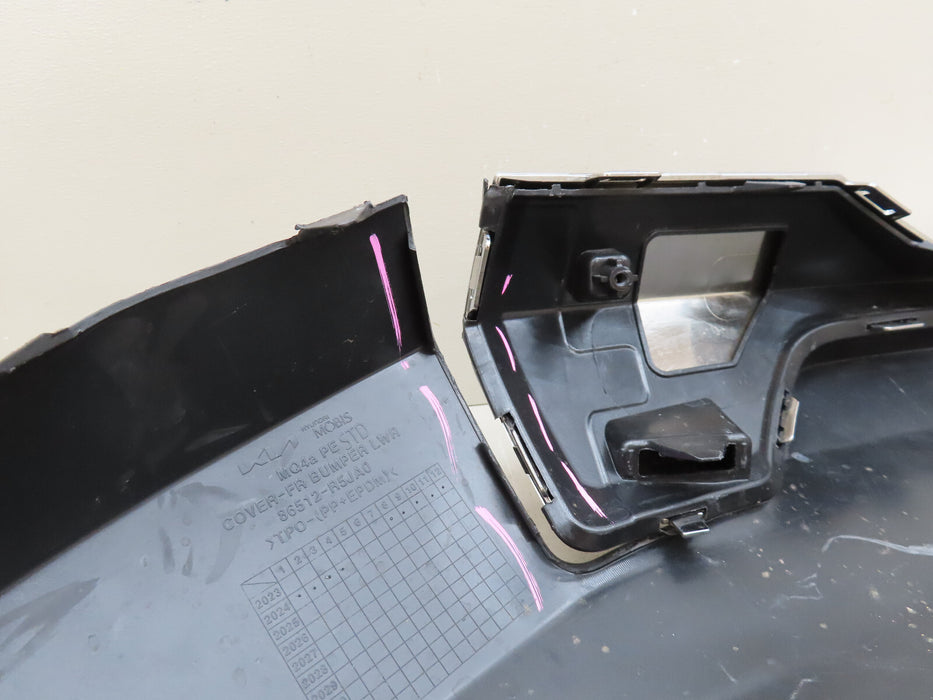 2024 KIA SORENTO FRONT LOWER BUMPER COVER OEM  86512-R5JA0
