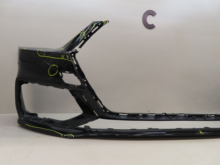 2019-2020 AUDI A7 SPORTBACK S-LINE FRONT BUMPER COVER OEM 4K8807437C