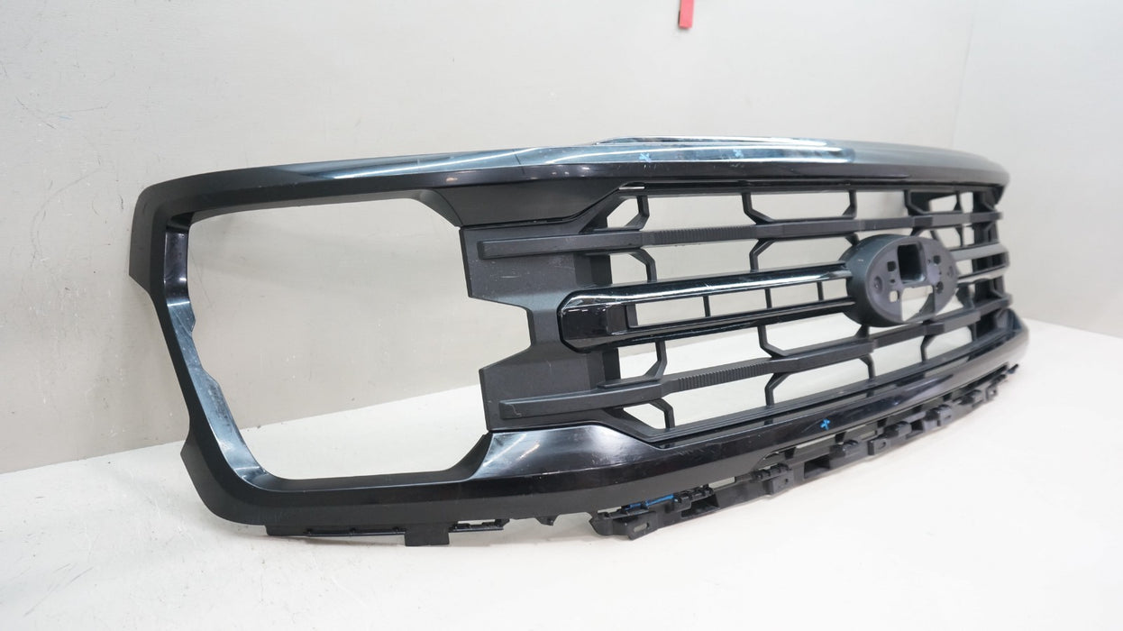 2024-2025 FORD F-150 XLT FRONT BUMPER RADIATOR GRILLE OEM RL34-8200-BAW