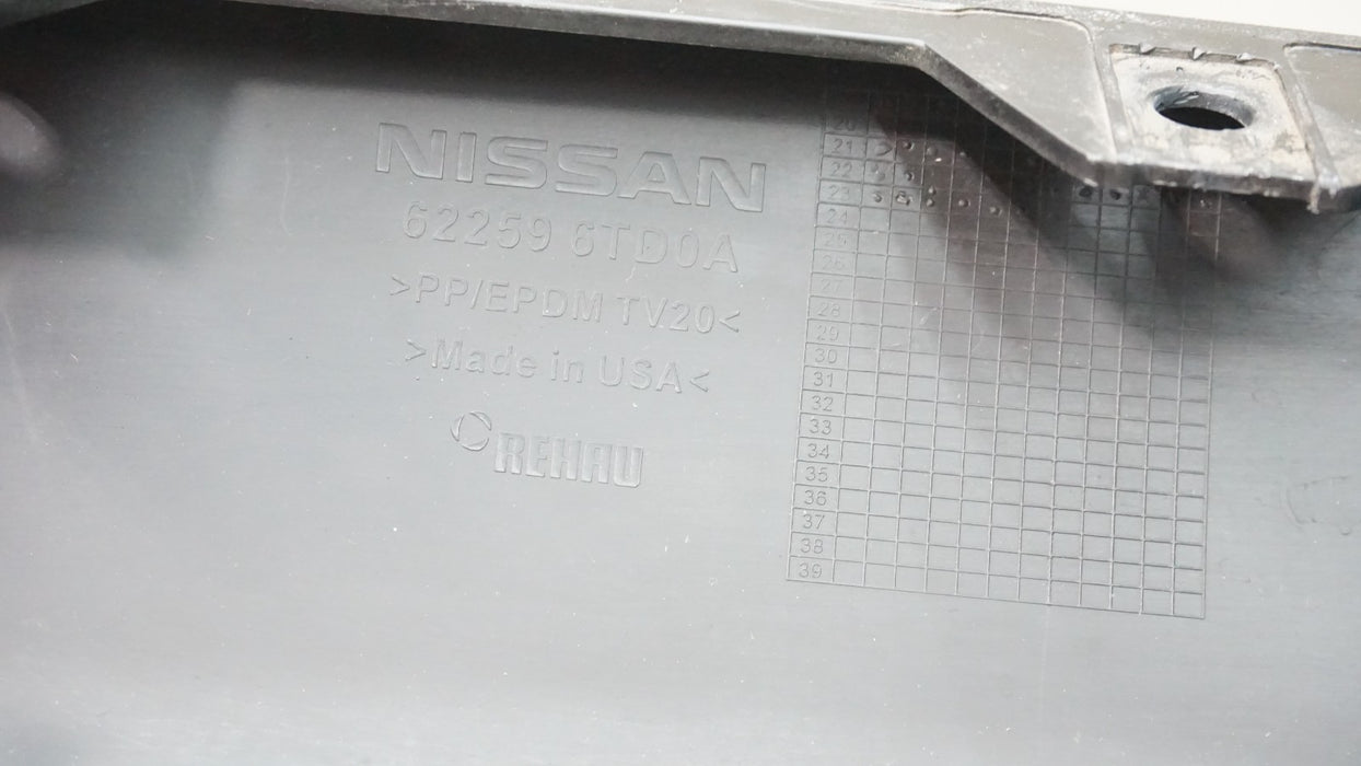 2022-2024 NISSAN PATHFINDER SL PLATINUM FRONT BUMPER VALANCE 62259 6TD0A OEM