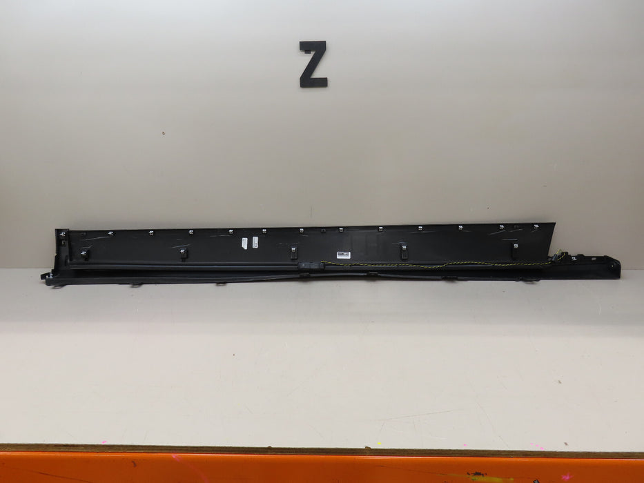 2021-2023 FORD MUSTANG MACH-E LEFT ROCKER SKIRT COVER PANEL OEM LJ8B-R10155-AAW