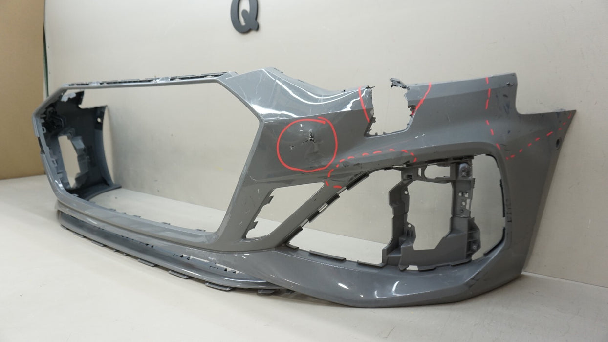 2021-2022 AUDI RS5 B9 FRONT MAIN BUMPER COVER FACIA OEM 8W6.807.473 21 22 23