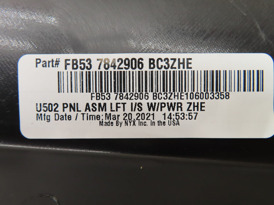 2016-2018 FORD EXPLORER REAR TAILGATE LOWER TRIM PANEL FB53-7842906-BC3ZHE