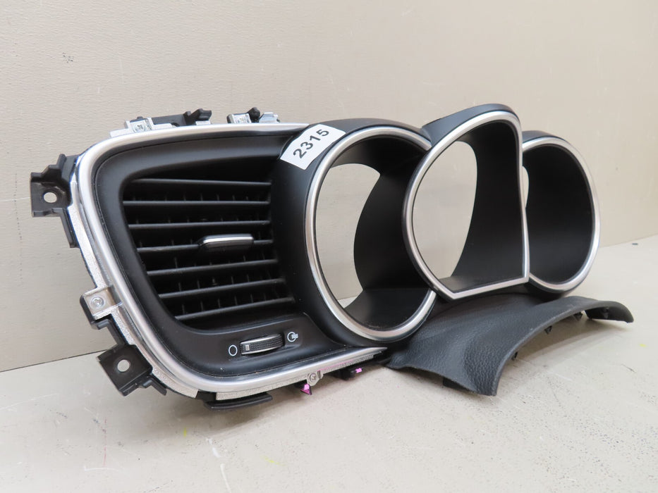 2014-2015 KIA OPTIMA LEFT DASH SPEEDOMETER BEZEL W/ AIR VENT OEM 97480-2TAA0