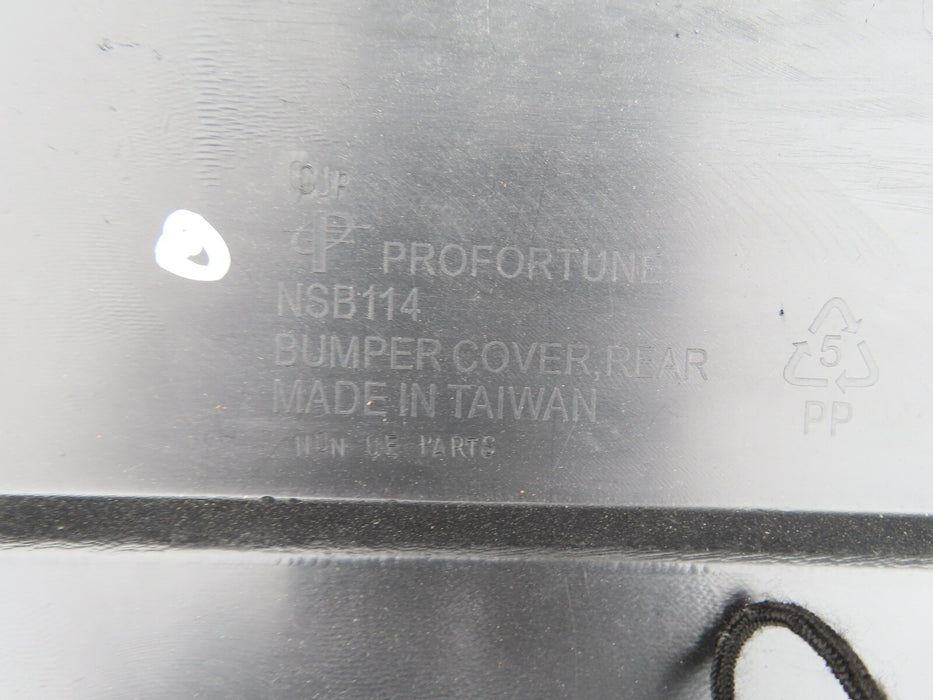 2013-2014 NISSAN ALTIMA 4DR SEDAN REAR BUMPER COVER PANEL AFTERMARKET NSB114NB