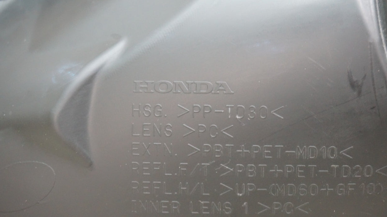 2016-2017 HONDA ACCORD FRONT RIGHT PASSENGER SIDE HALOGEN HEADLIGHT OEM