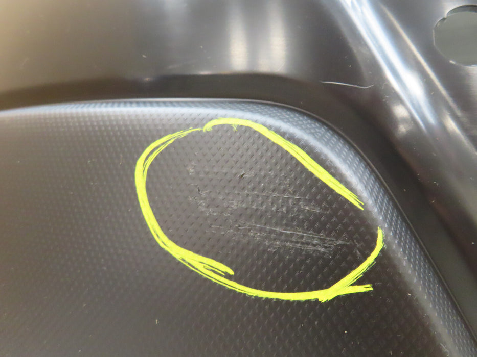 2018-2023 SUBARU CROSSTREK REAR BUMPER COVER W/SENSOR HOLES OEM 57704FL250