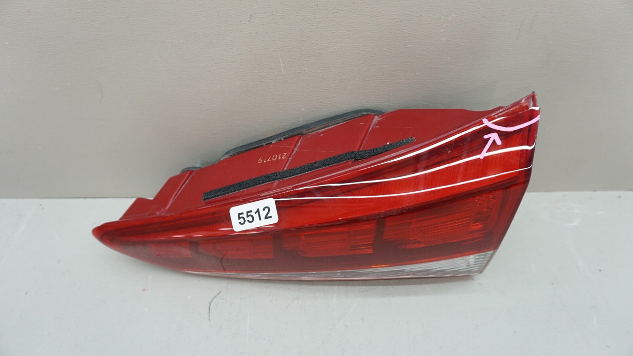 2016-2018 HYUNDAI TUCSON REAR RH RIGHT PASSENGER SIDE INNER TAIL LIGHT OEM