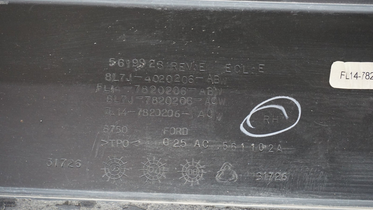 2007-2017 FORD EXPEDITION FRONT RIGHT PASSENGER DOOR MOLDING TRIM FL14-7820206