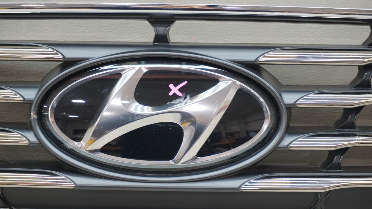 2018-2019 HYUNDAI SONATA FRONT UPPER MAIN GRILLE 86351-C2AA0 OEM