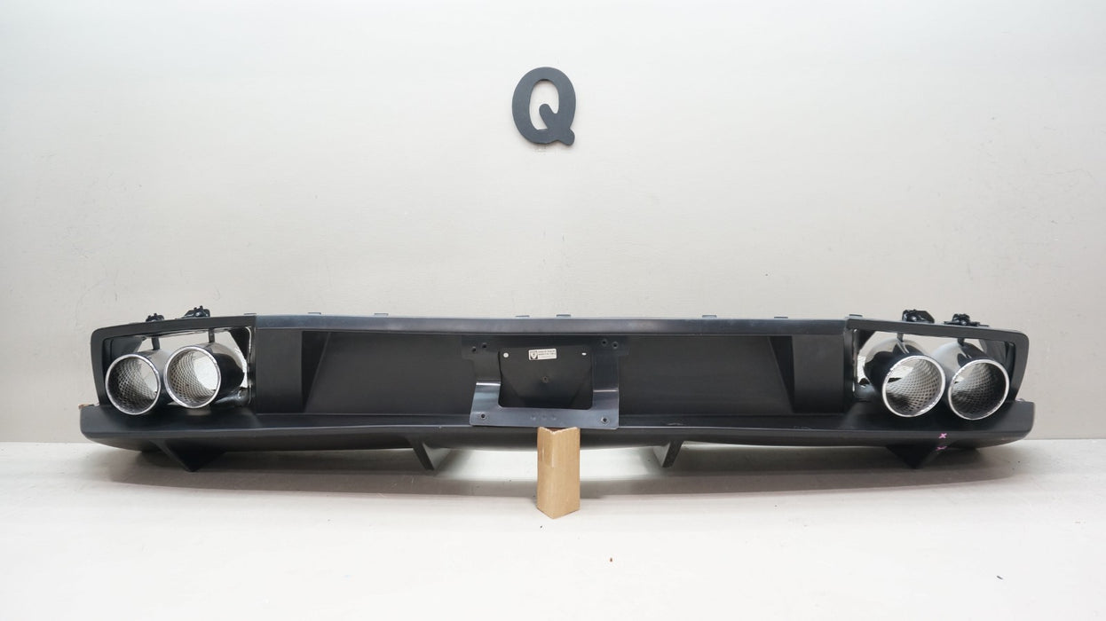 2009-2013 LAMBORGHINI GALLARDO REAR BUMPER DIFFUSER W/ EXHAUST TIPS 400807527D
