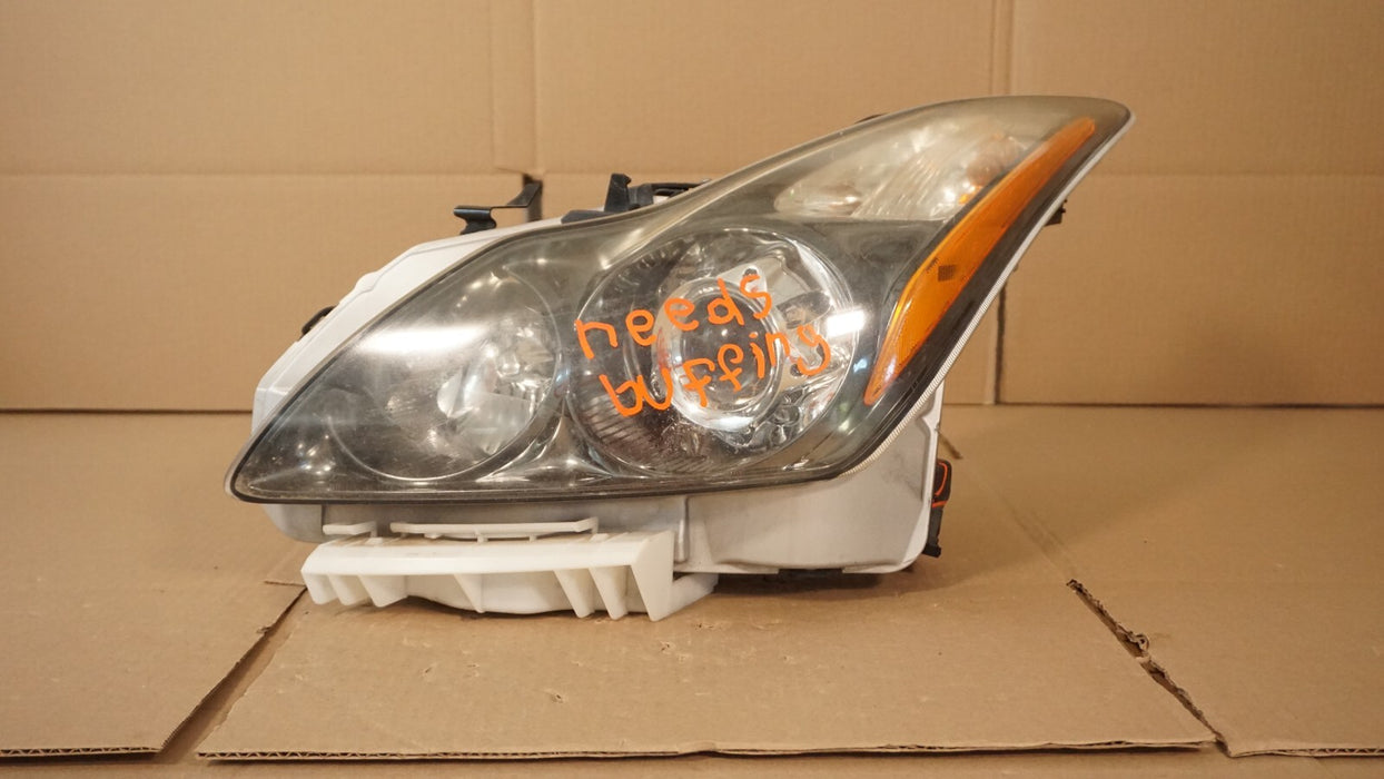 2011-2015 INFINITI Q60 G37 LEFT DRIVER SIDE HEADLIGHT XENON LIGHT LAMP OEM
