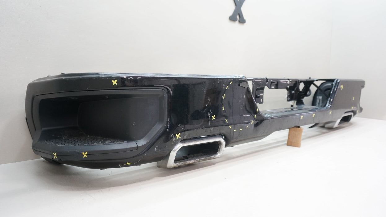 2019-2022 CHEVROLET SILVERADO GMC SIERRA 1500 REAR BUMPER W HARNESS OEM 84429050